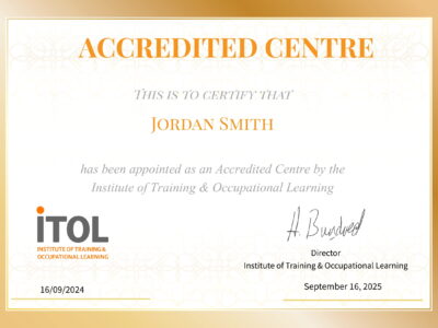 Accredited Centre Cert-1